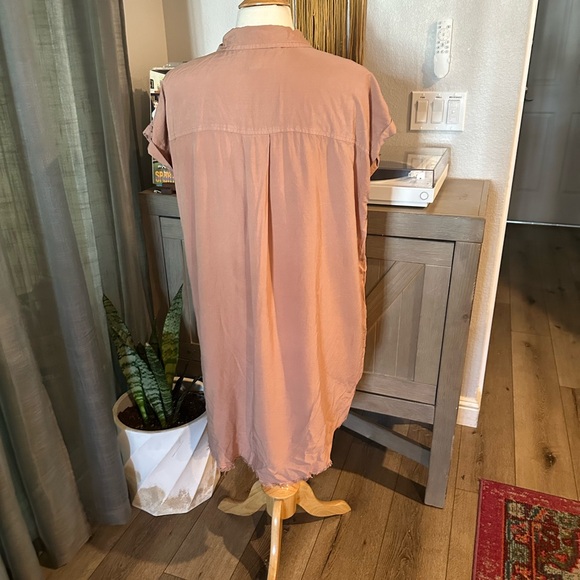 Thread & Supply Rust Colored Short Sleeve Dress - Picture 5 of 6